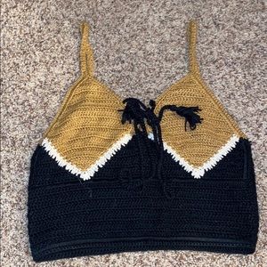 Knitted Crop Top